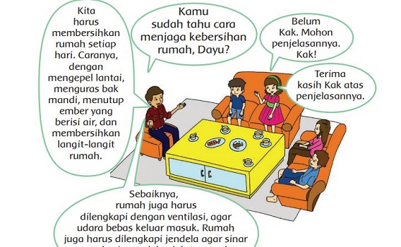 Kunci Jawaban Buku Tema 4 Kelas 2 Halaman 36 37 38 39 40, Subtema 1 Pembelajaran 5