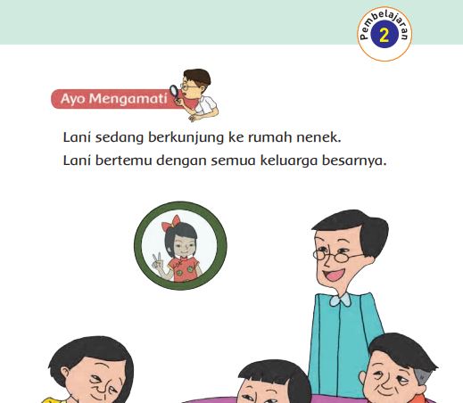 Kunci Jawaban Buku Tema 4 Kelas 1 Halaman 136 dan 137, Subtema 4 Pembelajaran 2