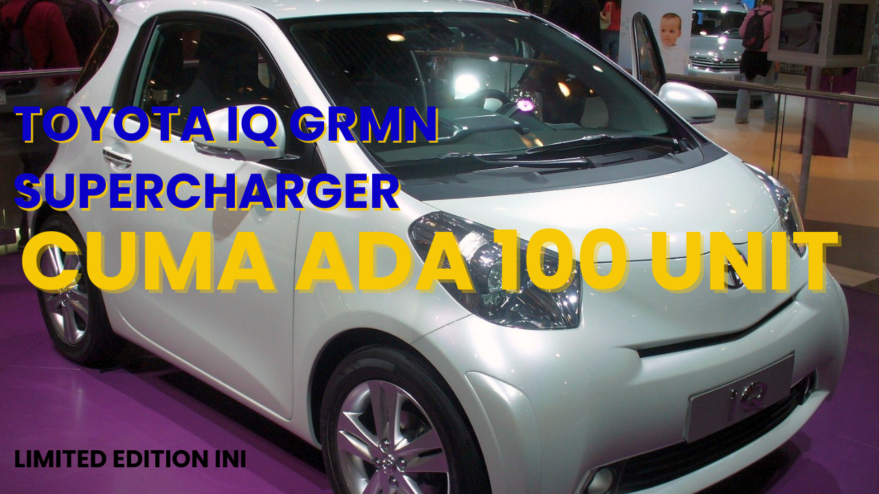 Toyota IQ GRMN Supercharger