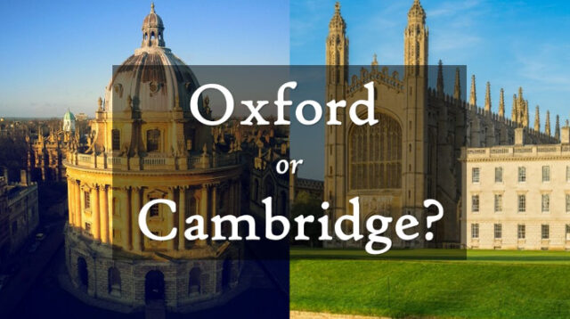 Oxford & Cambridge