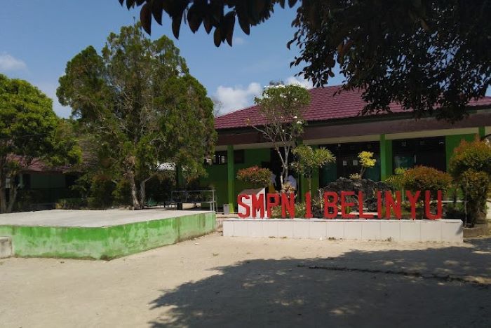 SMP Negeri 1 Belinyu, Bangka (foto: Google Maps/Alf Sukatmo)