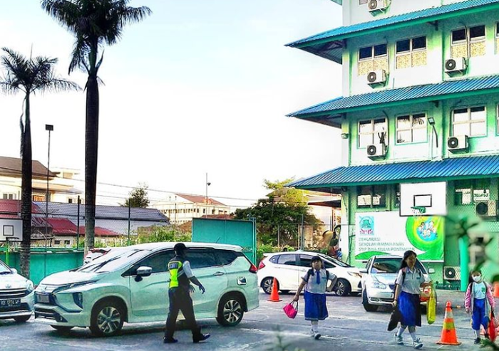 SMP Bina Mulia Pontianak Google Maps Pejalan Kaki